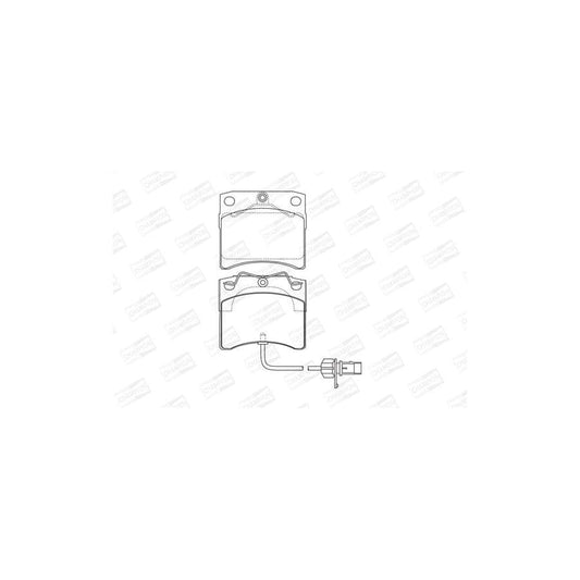 Champion 573046CH Brake Pad Set