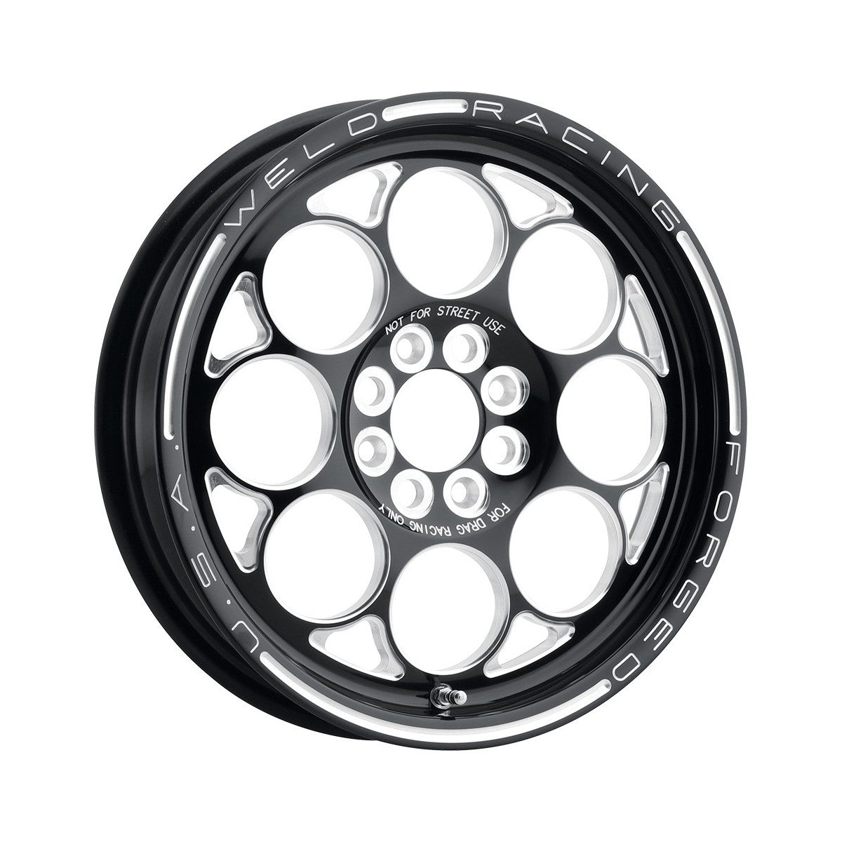 Weld 768B-15022 Magnum Import Wheel 15x3.5 4x100 ET BS2.25 Black