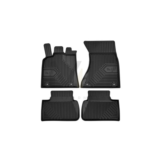 FROGUM Tailored 77407763 Floor mat set for PORSCHE Macan (95B) Elastomer, Front and Rear, Quantity: 4, Black | ML Performance Car Parts