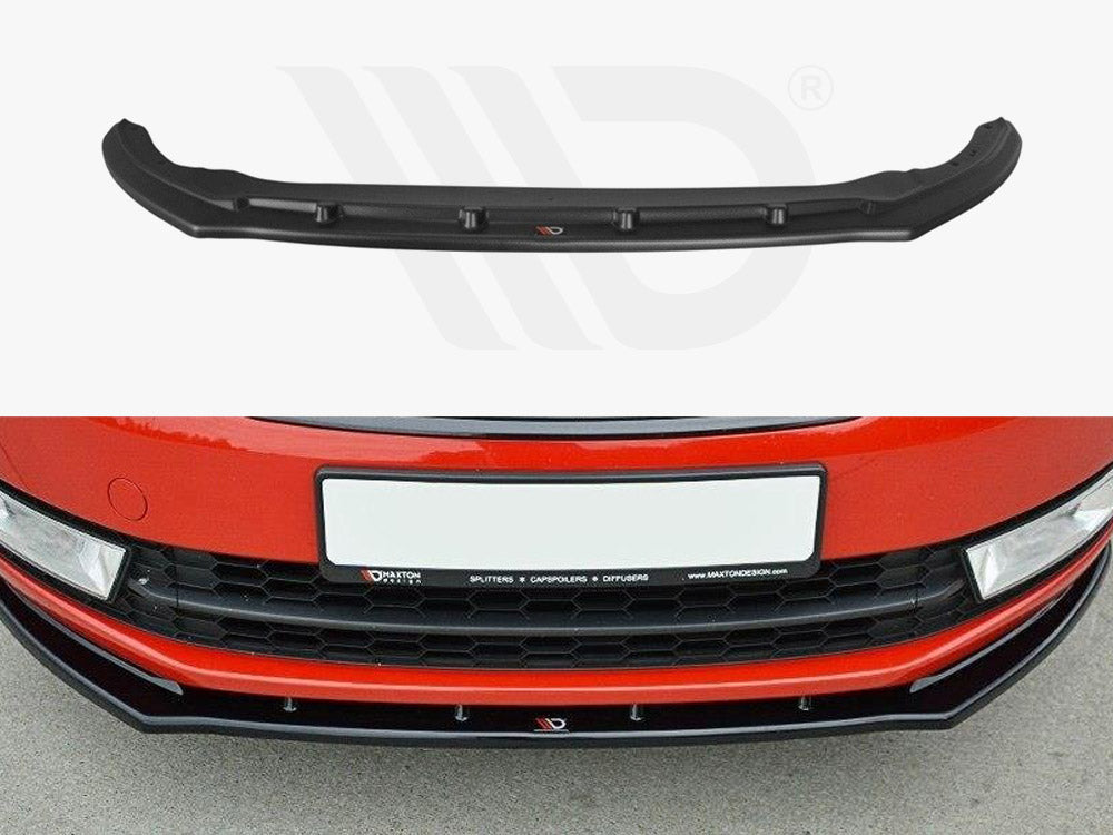 Maxton Design SK-RA-1-FD2T Front Splitter V2 Skoda Rapid | ML Performance UK Car Parts