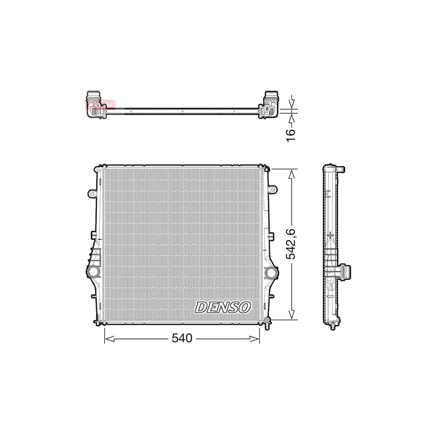 Denso DRM01008 Drm01008 Engine Radiator | ML Performance UK