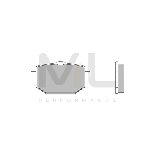 Brembo Road, Sinter 07Ya18Sa Brake Pad Set Front And Rear | ML Performance Car Parts