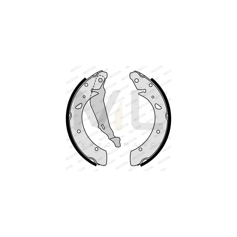 FERODO FSB4196 Brake Shoe Set for HONDA ACCORD with handbrake lever, PREMIER | ML Performance Car Parts