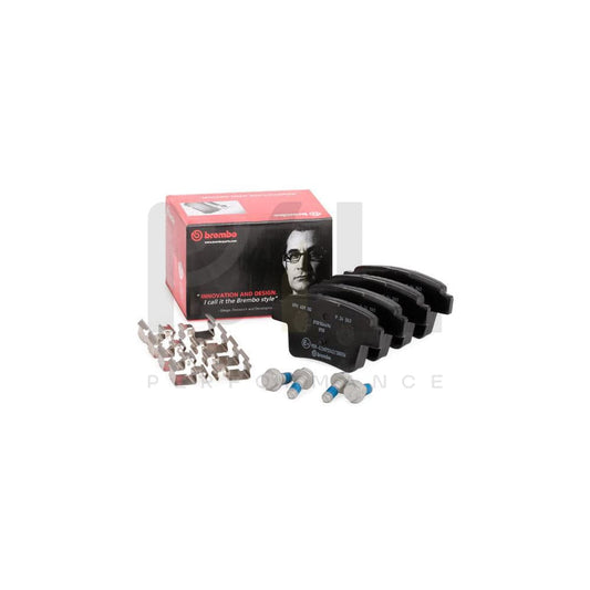Brembo P 24 063 Brake Pad Set Excl. Wear Warning Contact, With Brake Caliper Screws | ML Performance Car Parts