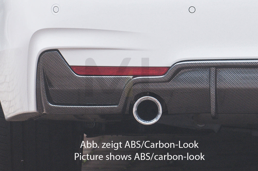 Rieger 00088056 BMW 4 Series F32 F33 F36 Rear Diffuser 3 | ML Performance UK Car Parts
