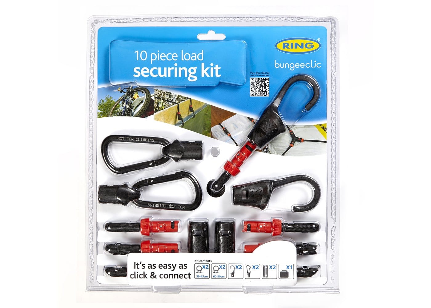 RING RLS10 Bungee Clic 10pc Load Secu Kit | ML Performance