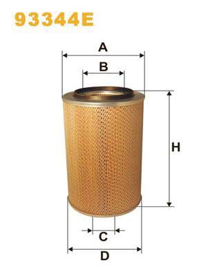 WIX Filters 93344E Air Filter