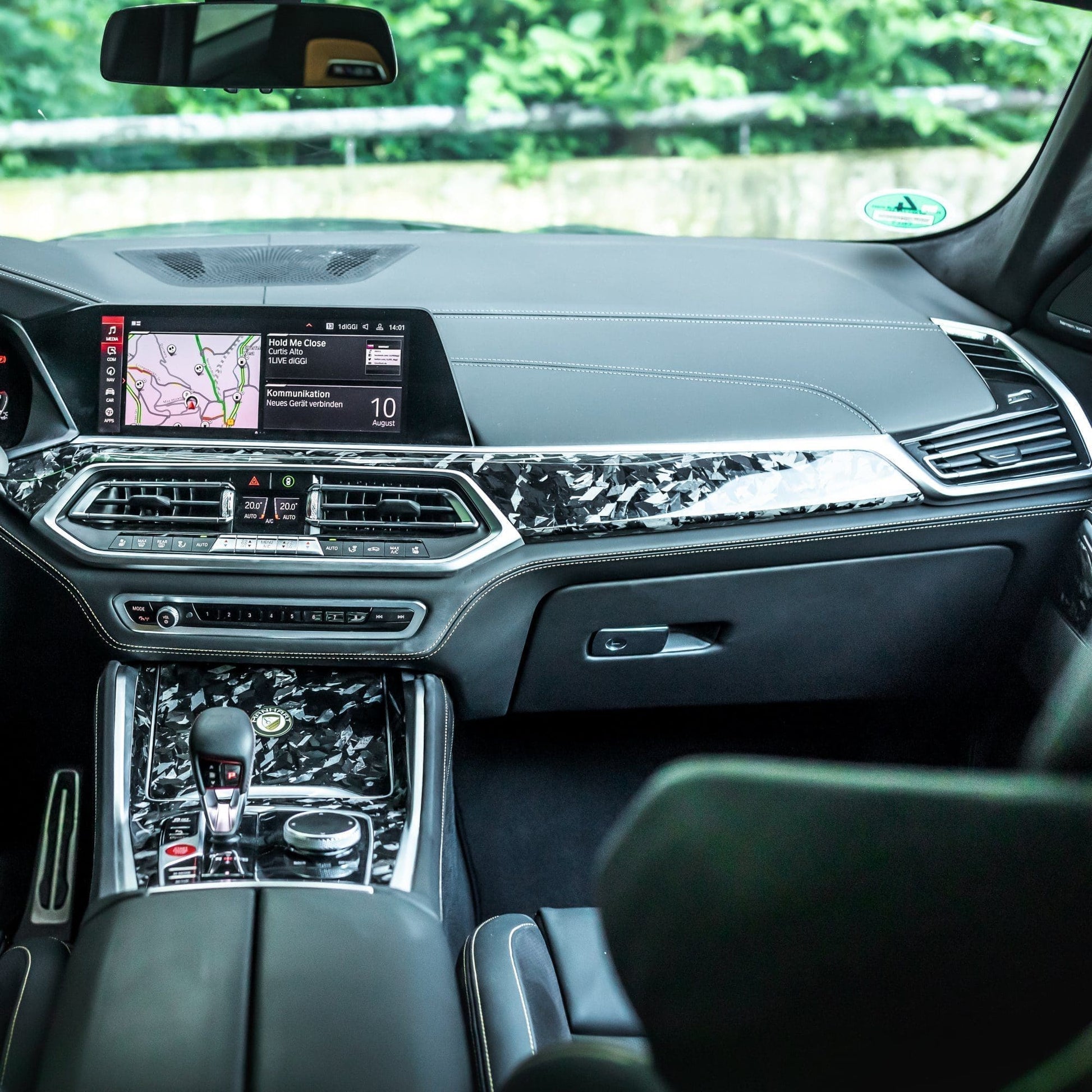 MANHART MHFCINT001 FORGED CARBON INTERIOR PACKAGE FOR BMW F95 / F96 X5M / X6M (COMPETITION)