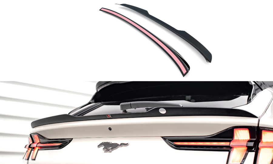 Maxton Design FO-MU-MACHE-1-CAP2T Lower Spoiler Cap Ford Mustang Mach-E MK1 | ML Performance UK Car Parts