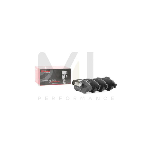 Brembo P 68 050 Brake Pad Set Directional Brake Pads, Excl. Wear Warning Contact, With Piston Clip | ML Performance Car Parts
