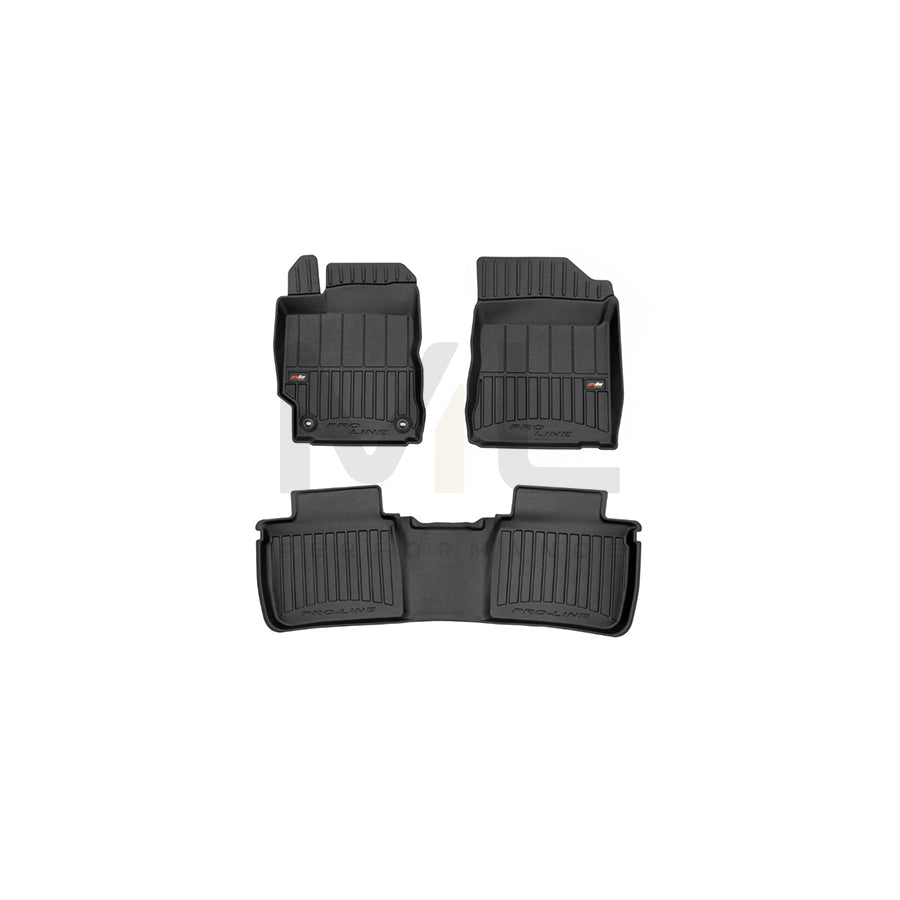 FROGUM Tailored, ProLine 3D427105 Floor mat set for TOYOTA Camry VII Saloon (_V5_) Elastomer, Front and Rear, Quantity: 3, Black | ML Performance Car Parts