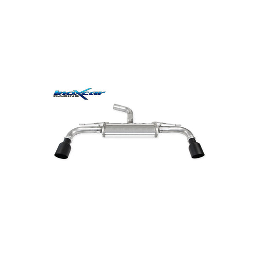 InoXcar WGO.74.10CBLACK VW Golf 8 Rear Silencer | ML Performance UK Car Parts