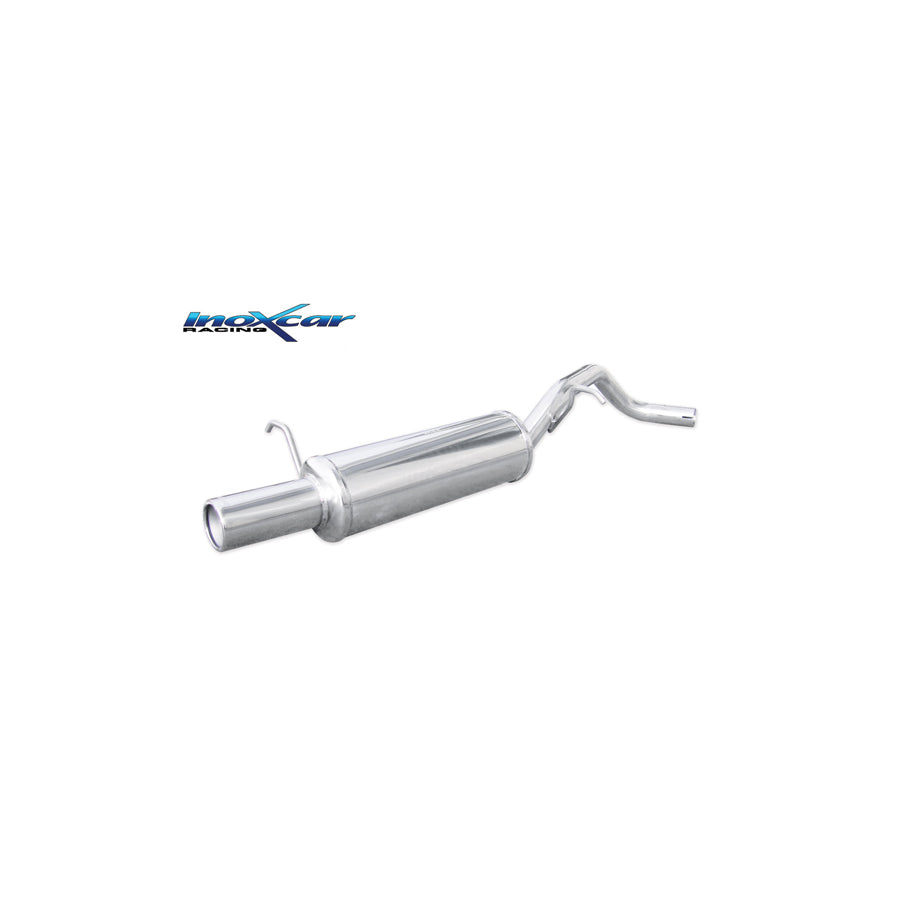 InoXcar WPO.08.80 VW Polo (9N) Stainless Steel Rear Exhaust | ML Performance UK Car Parts
