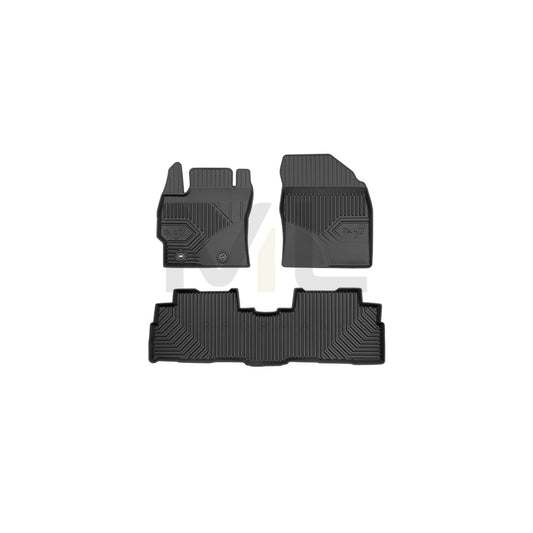 FROGUM Tailored, No.77 77425224 Floor mat set for TOYOTA Verso (AR20) Elastomer, Front and Rear, Quantity: 3, Black | ML Performance Car Parts