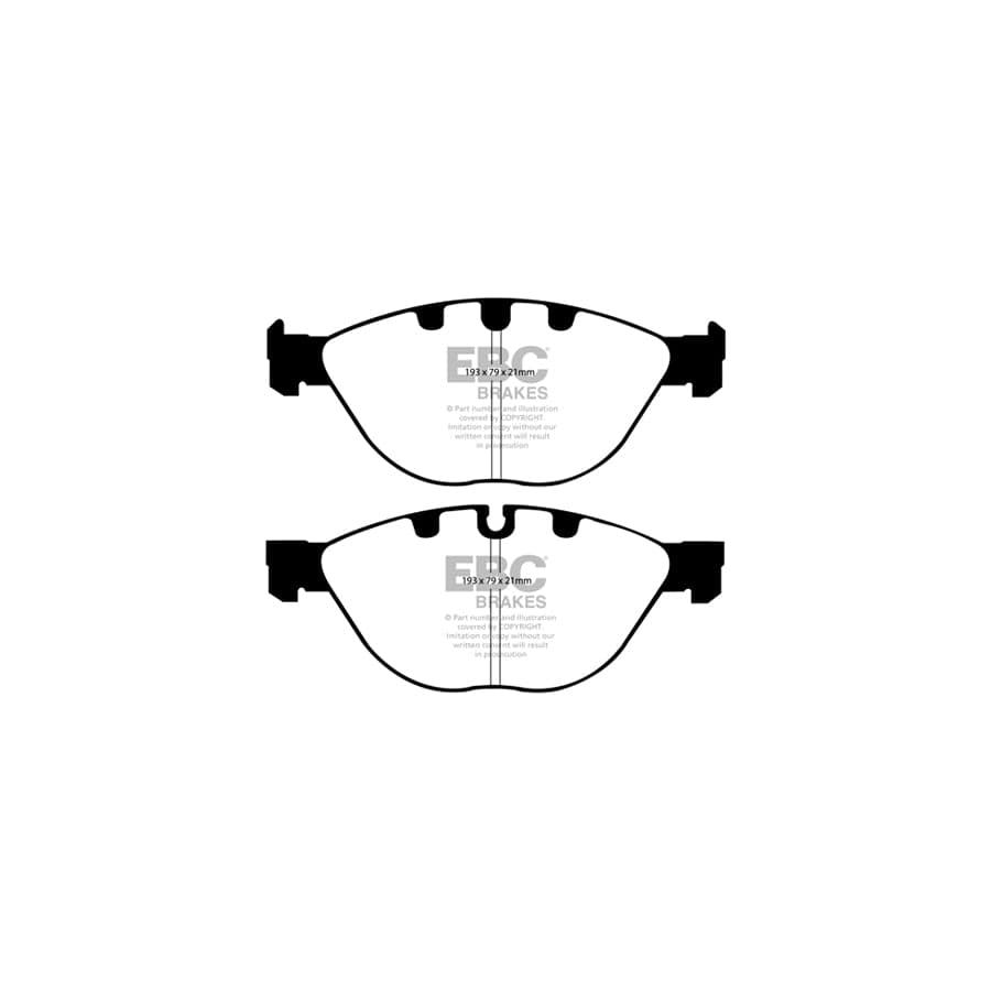 EBC PDKF2220 BMW Ultimax Front Brake Pad & Plain Disc Kit - ATE Caliper 2 | ML Performance UK Car Parts