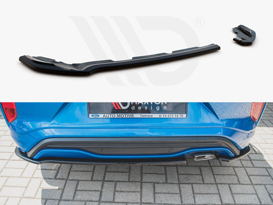 Maxton Design FO-PU-1-STLINE-RSD1T Rear Side Splitters Ford Puma ST Line | ML Performance UK Car Parts