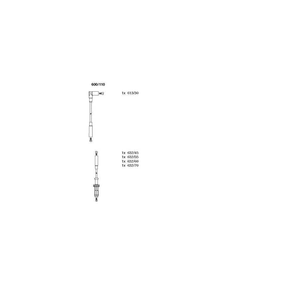 Bremi 600/110 Ignition Cable Kit