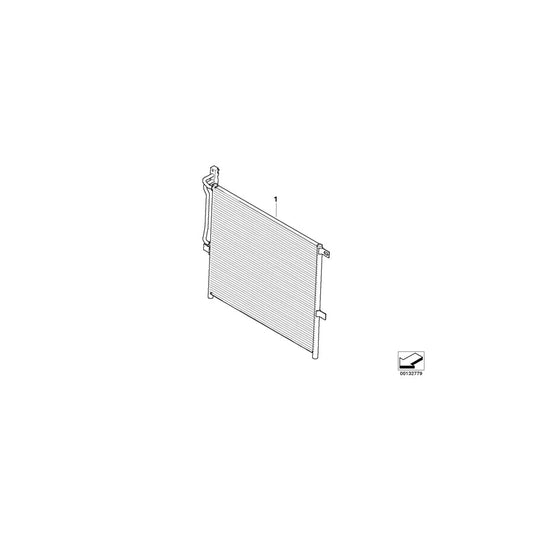 Genuine BMW 64538377648 E46 E83 Condenser Air Conditioning (Inc. X3 3.0sd, 320Cd & 318d) | ML Performance UK Car Parts