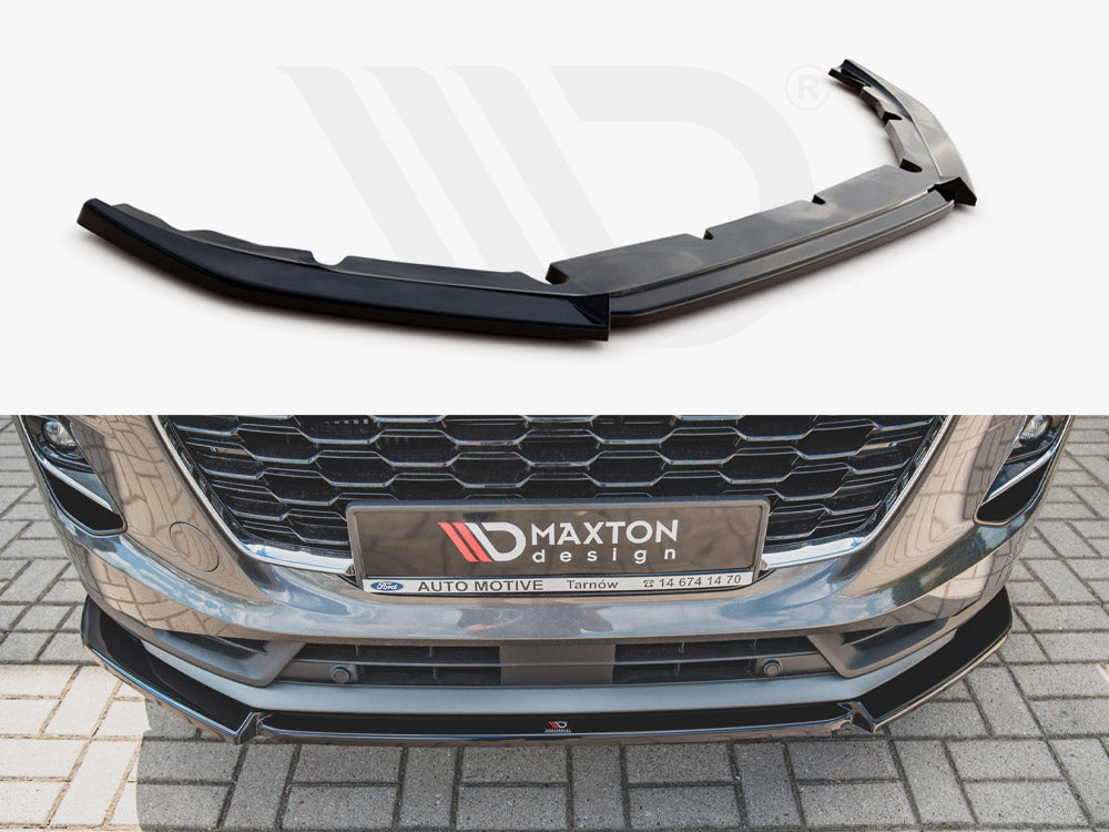 Maxton Design FO-PU-1-FD1T Front Splitter Ford Puma Standard | ML Performance UK Car Parts
