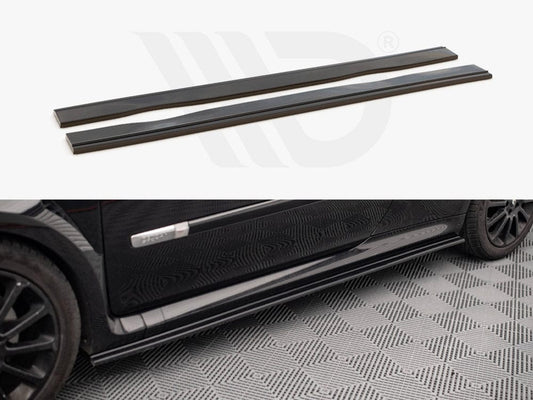 Maxton Design RE-CL-3-RS-SD1T Side Skirts Diffusers Renault Clio MK3 Rs (2006-2012) | ML Performance UK Car Parts