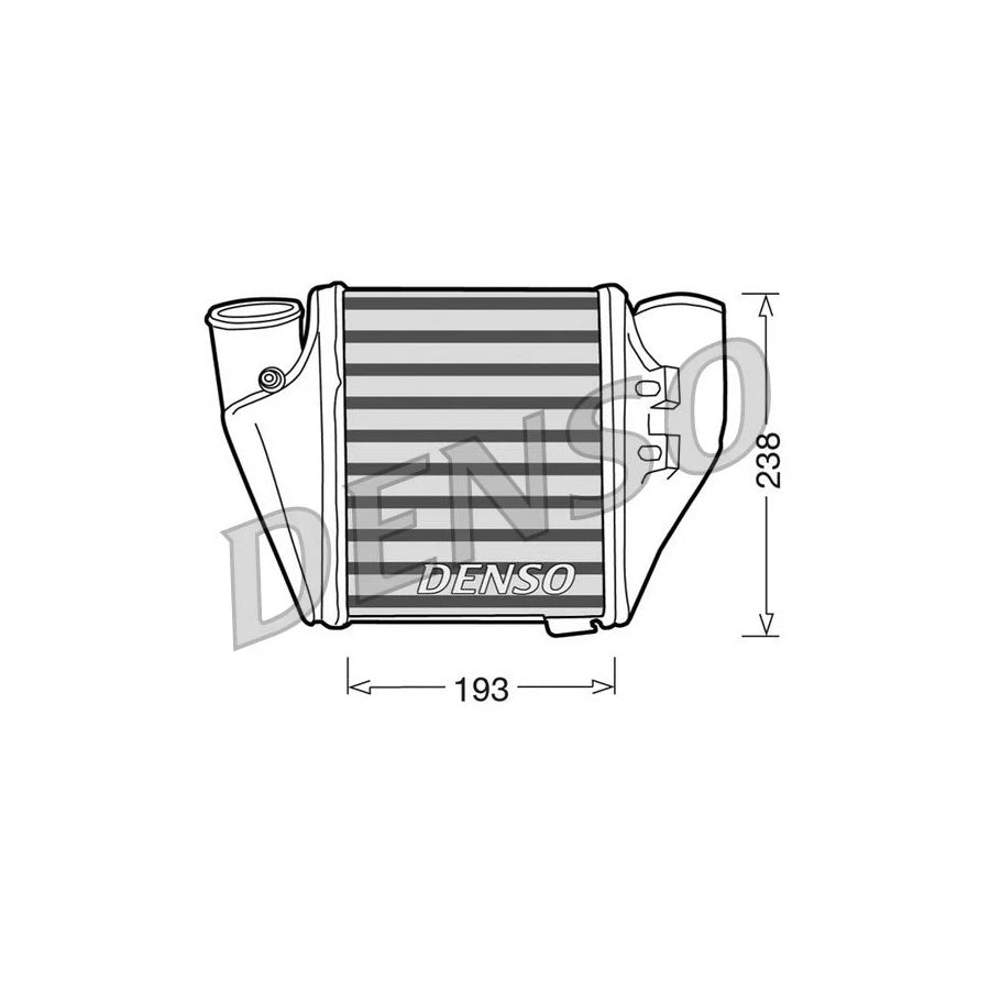 Denso DIT02007 Dit02007 Intercooler For Audi A4 B5 Avant (8D5) | ML Performance UK