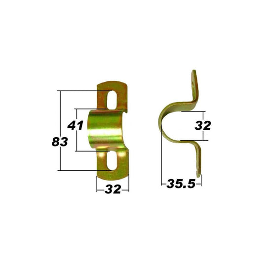 SuperPro SPF0984K Anti-Roll Bar Steel Mount BRacket | ML Performance UK Car Parts