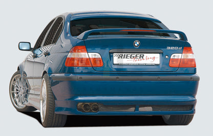 Rieger 00050407 BMW 3 Series E46 Rear Diffuser 5 | ML Performance UK Car Parts