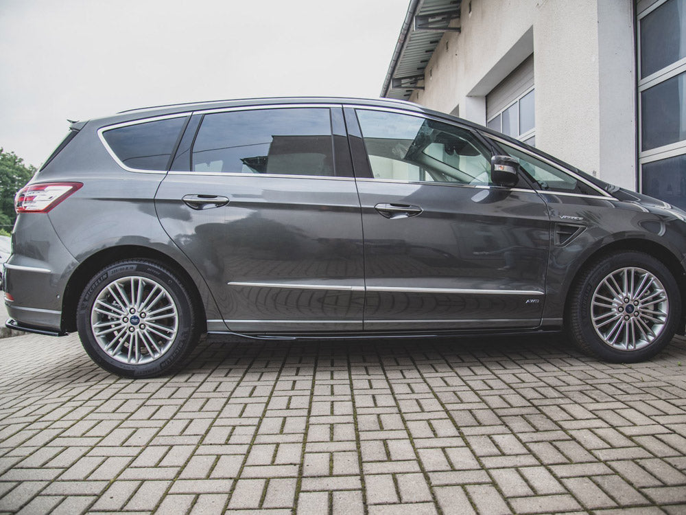 Maxton Design Ford S-Max MK2 Facelift Side Skirt Splitters
