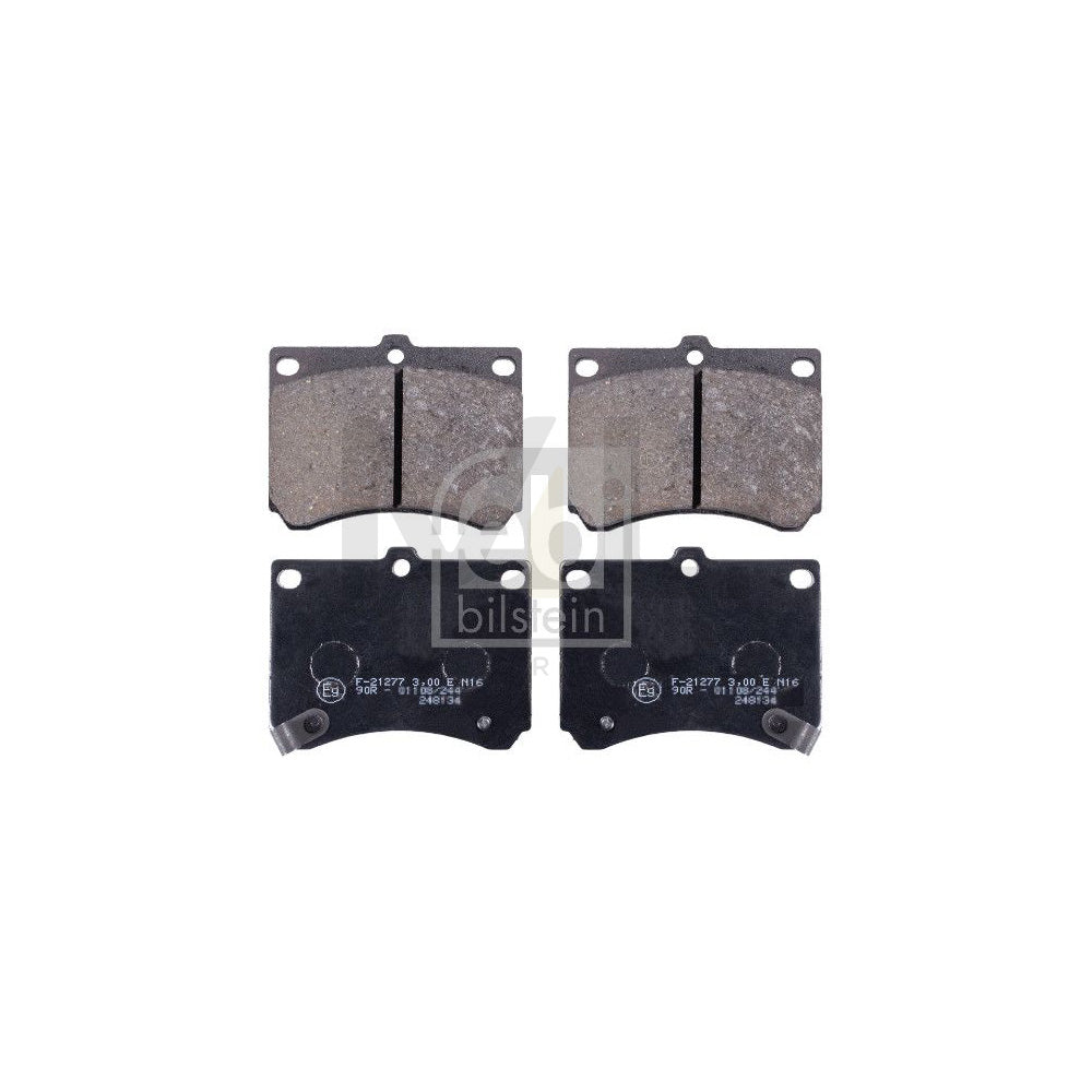 Febi Bilstein 16499 Brake Pad Set Front Axle, With Acoustic Wear Warning | ML Performance Car Parts