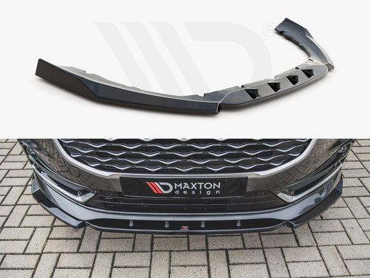 Maxton Design FO-SMAX-2F-FD1T Front Splitter Ford S-Max MK2 Facelift | ML Performance UK Car Parts