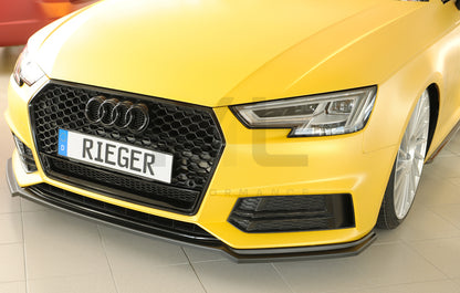 Rieger 00055550 Audi B9 F4 Front Splitter (A4 & S4) 8 | ML Performance UK Car Parts