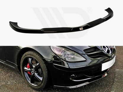 Maxton Design ME-SLK-R171-FD1T Front Splitter Mercedes Slk Fits | ML Performance UK Car Parts