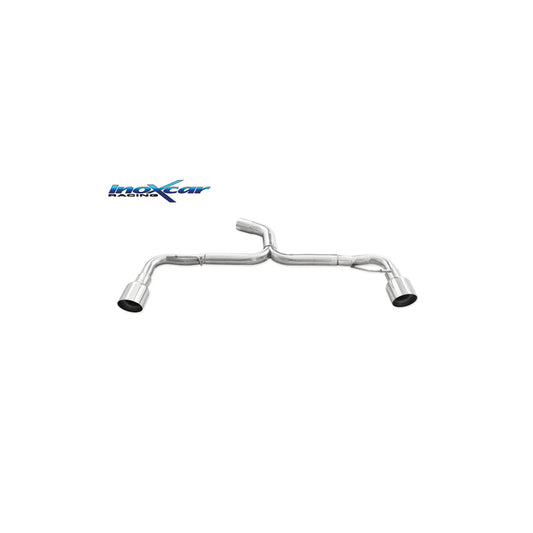InoXcar WSCI.07.102R VW Scirocco Non-Resonated Rear Exhaust | ML Performance UK Car Parts