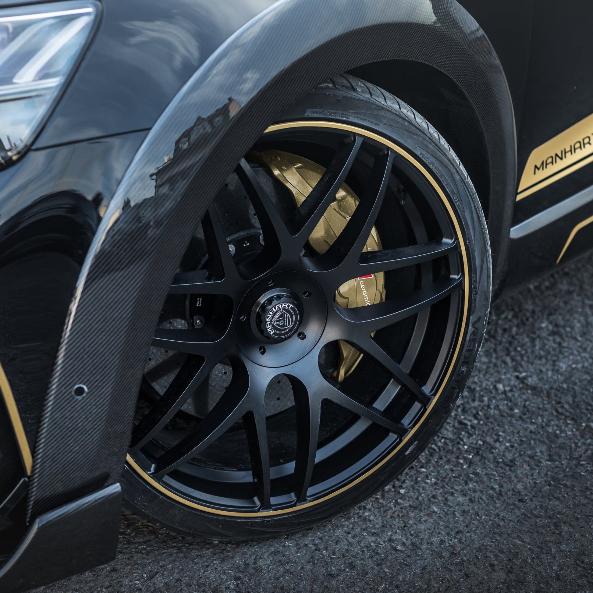 MANHART MHRRSQ822105 CLASSIC LINE RIMS FOR AUDI RSQ8  MATTE BLACK