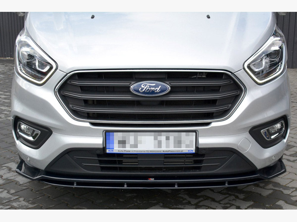 Maxton Design Ford Transit Custom MK 1 Facelift (2018-up) Front Splitter