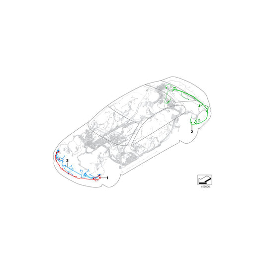 Genuine BMW 61128707050 F90 Wiring Harness, Front End (Inc. M5) | ML Performance UK