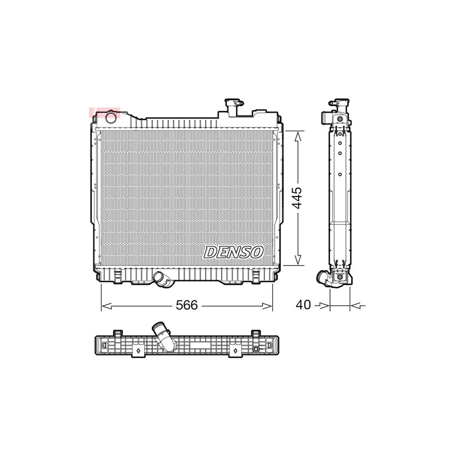 Denso DRM23119 Drm23119 Engine Radiator | ML Performance UK