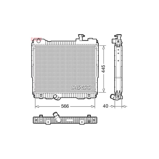 Denso DRM23119 Drm23119 Engine Radiator | ML Performance UK