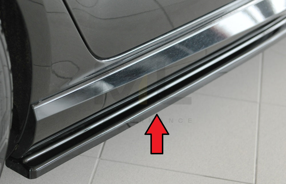 Rieger 00088233 Audi 8V RS3 Side Skirt Splitter 5 | ML Performance UK Car Parts