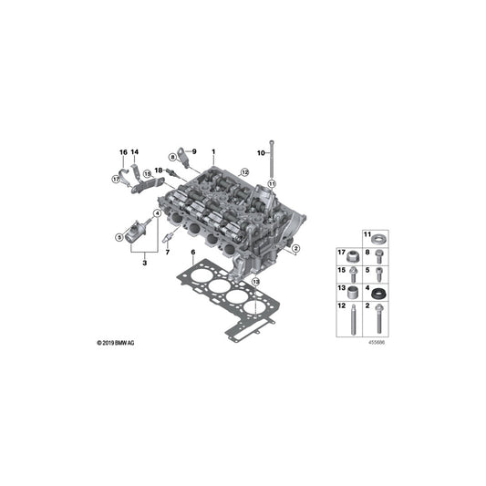 Genuine BMW 11518625682 F32 F36 G01 Bracket For Coolant Pump, Electric (Inc. 630i, 125i & 530i) | ML Performance UK Car Parts