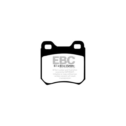 EBC PDKR705 Opel Vauxhall Ultimax Rear Brake Pad & Plain Disc Kit - ATE Caliper (Inc. Omega, Carlton, Senator) 2 | ML Performance UK Car Parts