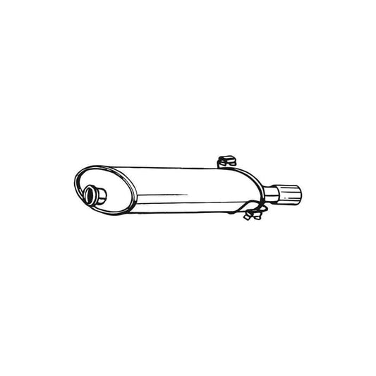 Bosal 190-235 Rear Silencer For Peugeot 306