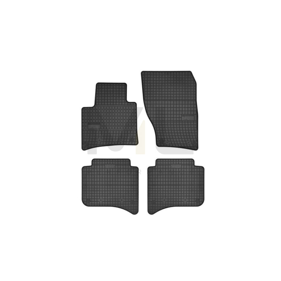 FROGUM Tailored 0407 Floor mat set Elastomer, Front and Rear, Quantity: 4, Black | ML Performance Car Parts
