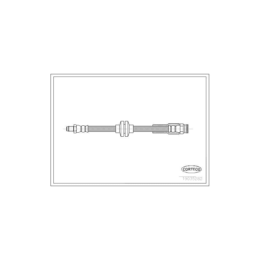 Corteco 19035282 Brake Hose | ML Performance UK