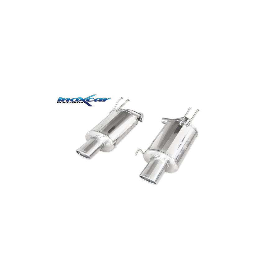 InoXcar HOAC.01.120 Honda Accord Stainless Steel Rear Exhaust | ML Performance UK Car Parts