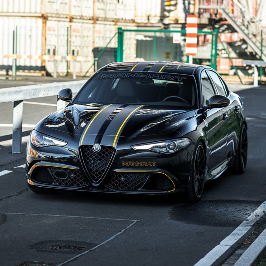MANHART MHFOLAQV001 DECAL SET / VINYL WRAP FOR ALFA ROMEO GIULIA QUADRIFOGLIO