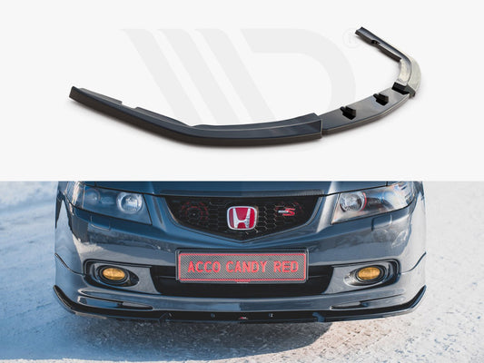 Maxton Design HO-AC-7-TYPE-S-FD2T Front Splitter V.2 Honda ACCord MK7 Type-s (2002-2007) | ML Performance UK Car Parts