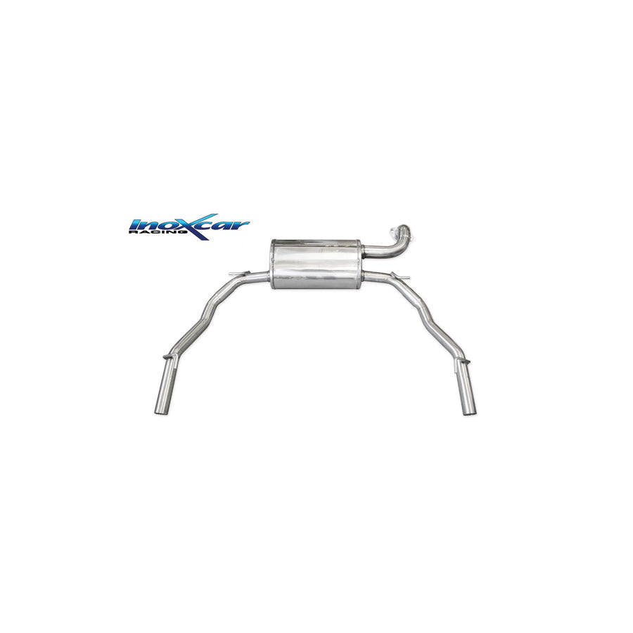 InoXcar HOCI.02.50 Honda Civic Stainless Steel Rear Exhaust | ML Performance UK Car Parts