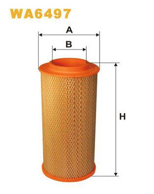 WIX Filters WA6497 Air Filter