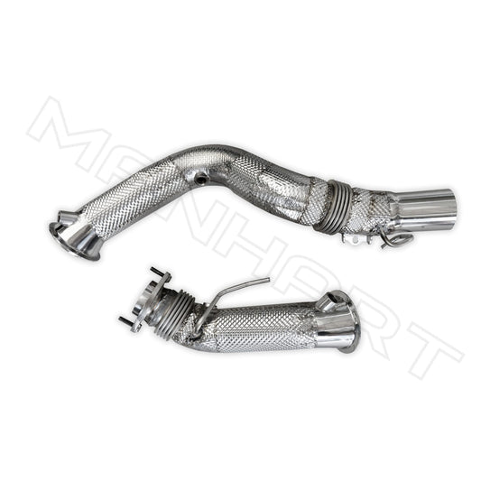 MANHART MH5F8731102 DOWNPIPES RACE FOR BMW F87 M2 COMPETITION / CS